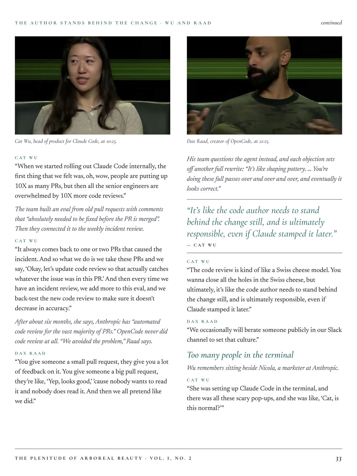 Video stills and redrawn notes from the same talk